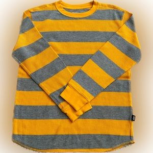 Gap Boys waffle long sleeve shirts